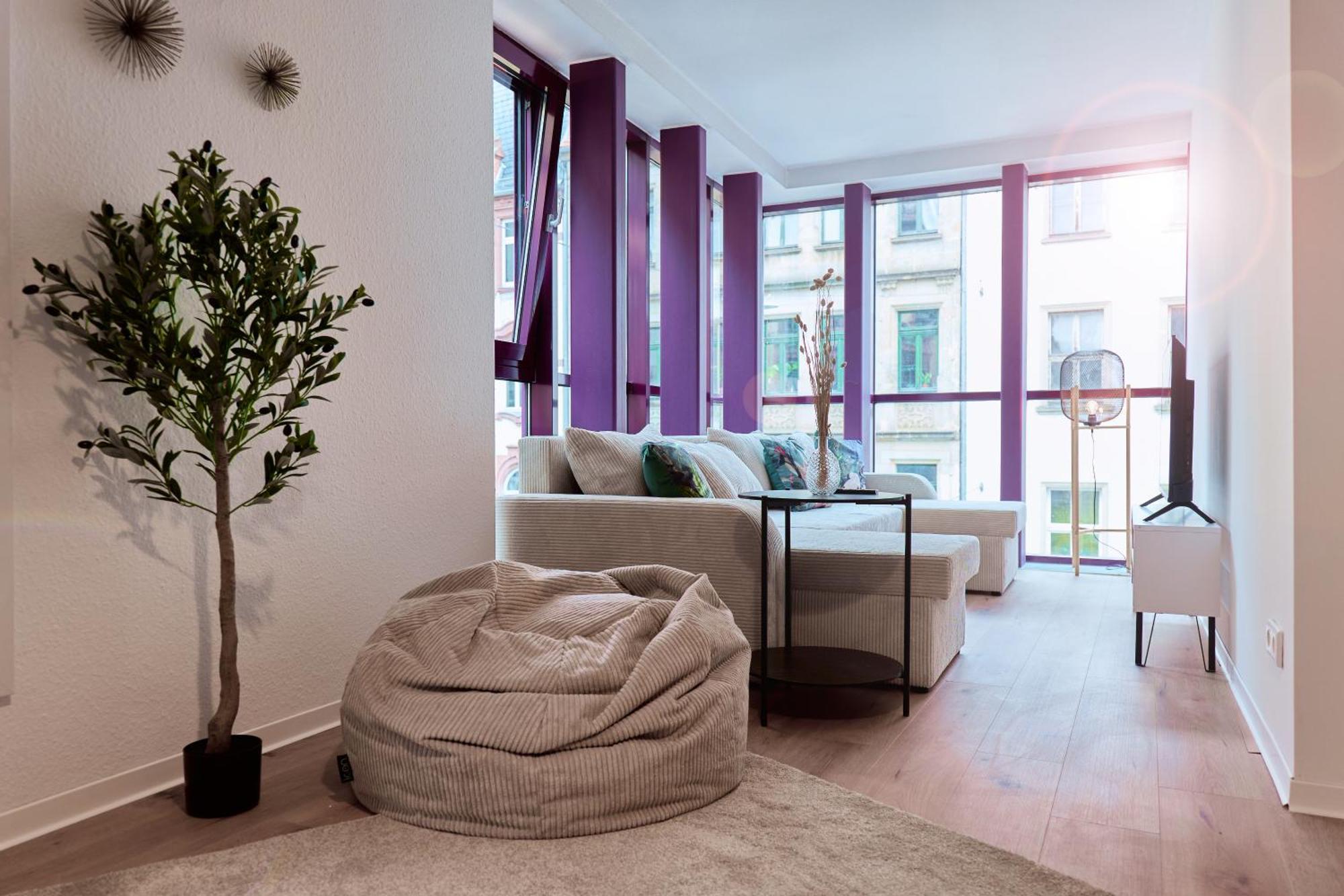 Stylisches Apartment I Fahrstuhl I Bahnhofsnah Erfurt Eksteriør billede