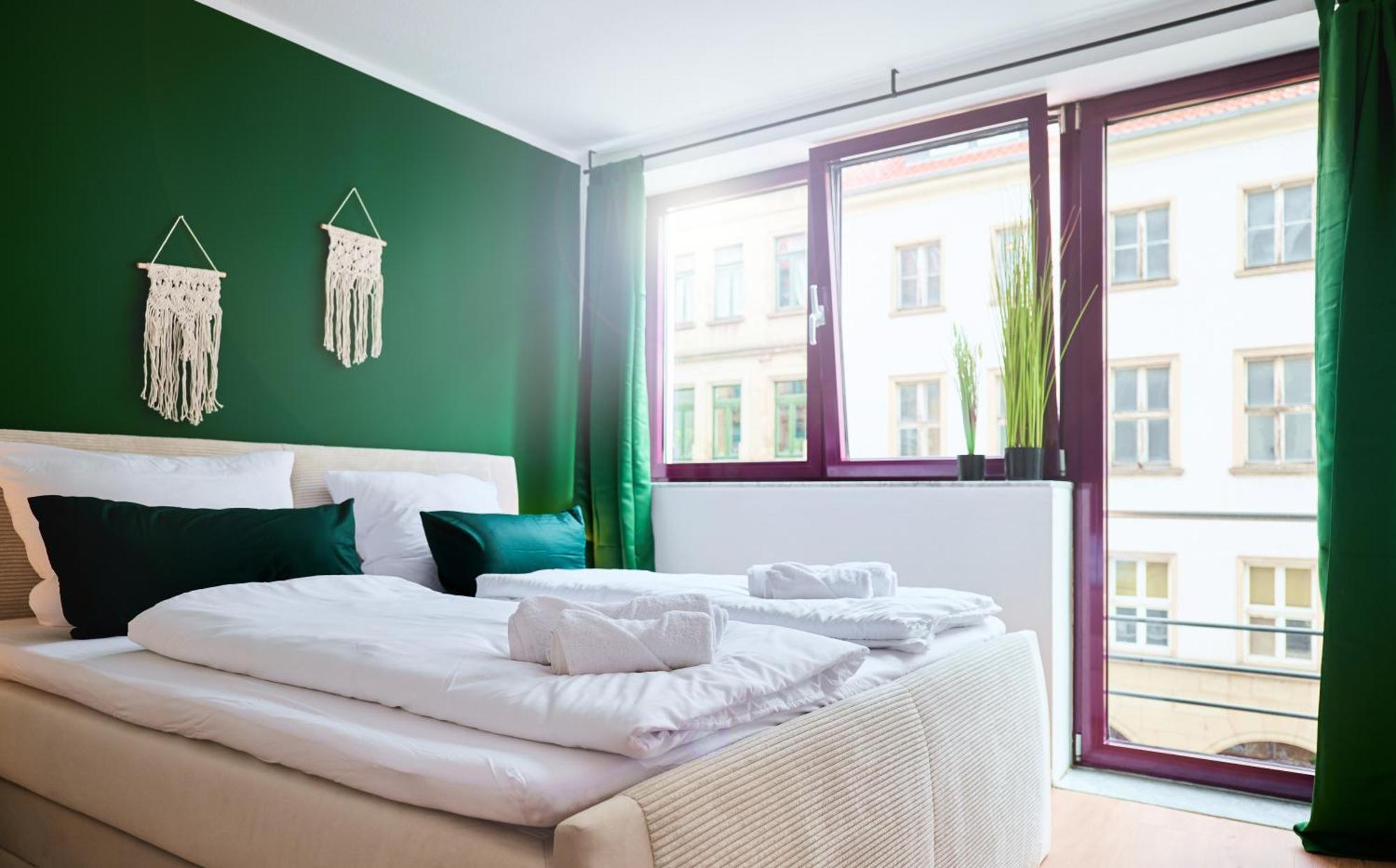 Stylisches Apartment I Fahrstuhl I Bahnhofsnah Erfurt Eksteriør billede