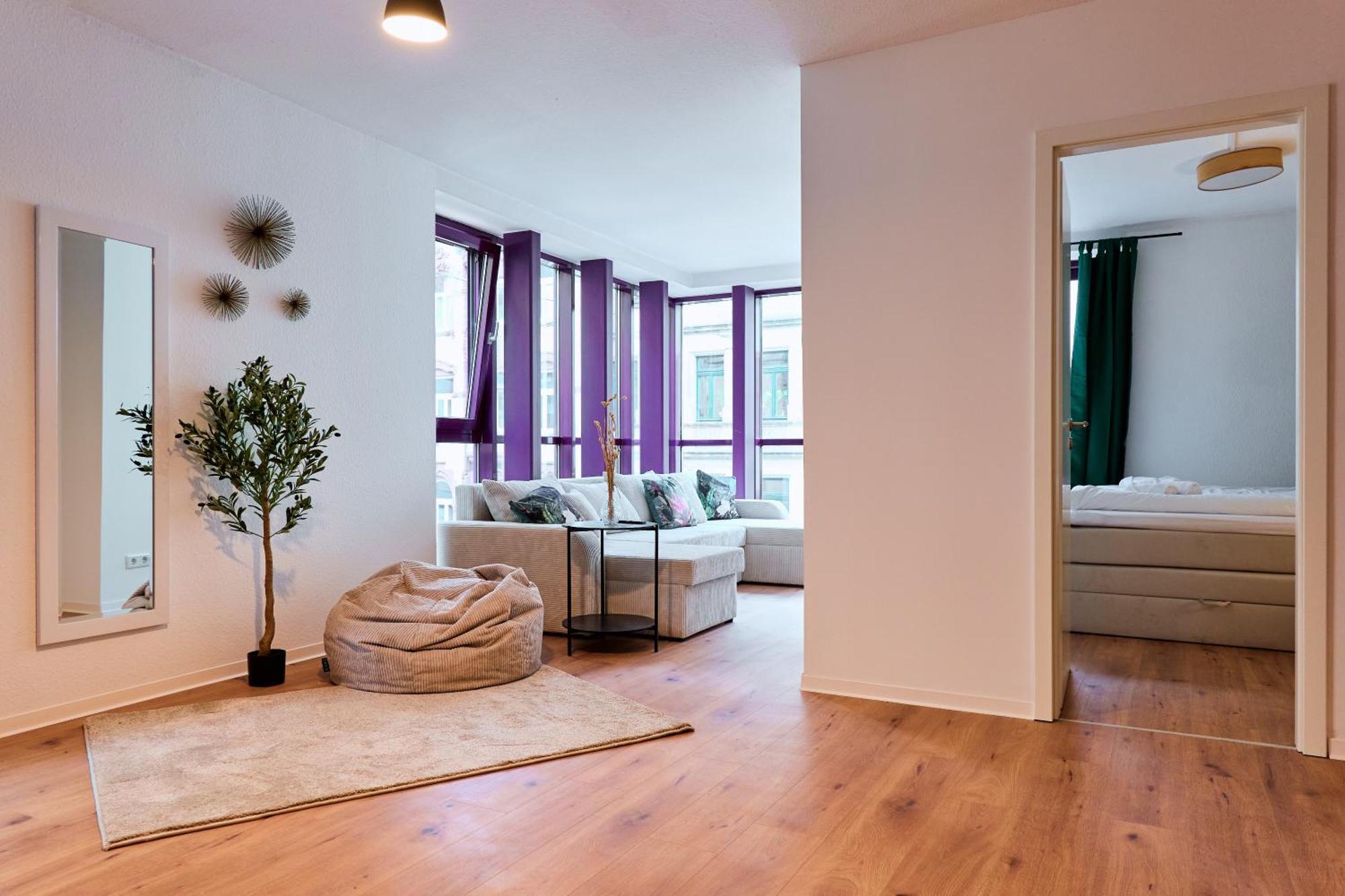 Stylisches Apartment I Fahrstuhl I Bahnhofsnah Erfurt Eksteriør billede